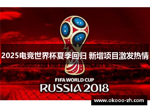 2025电竞世界杯夏季回归 新增项目激发热情